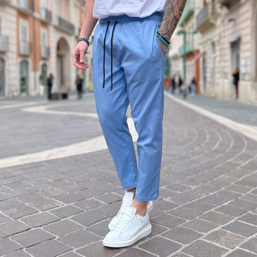 Pantalone Basic Azzurro - FLAG STORE